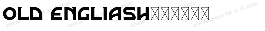 old engliash字体转换